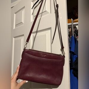 Kate Spade Burgundy Crossbody Bag